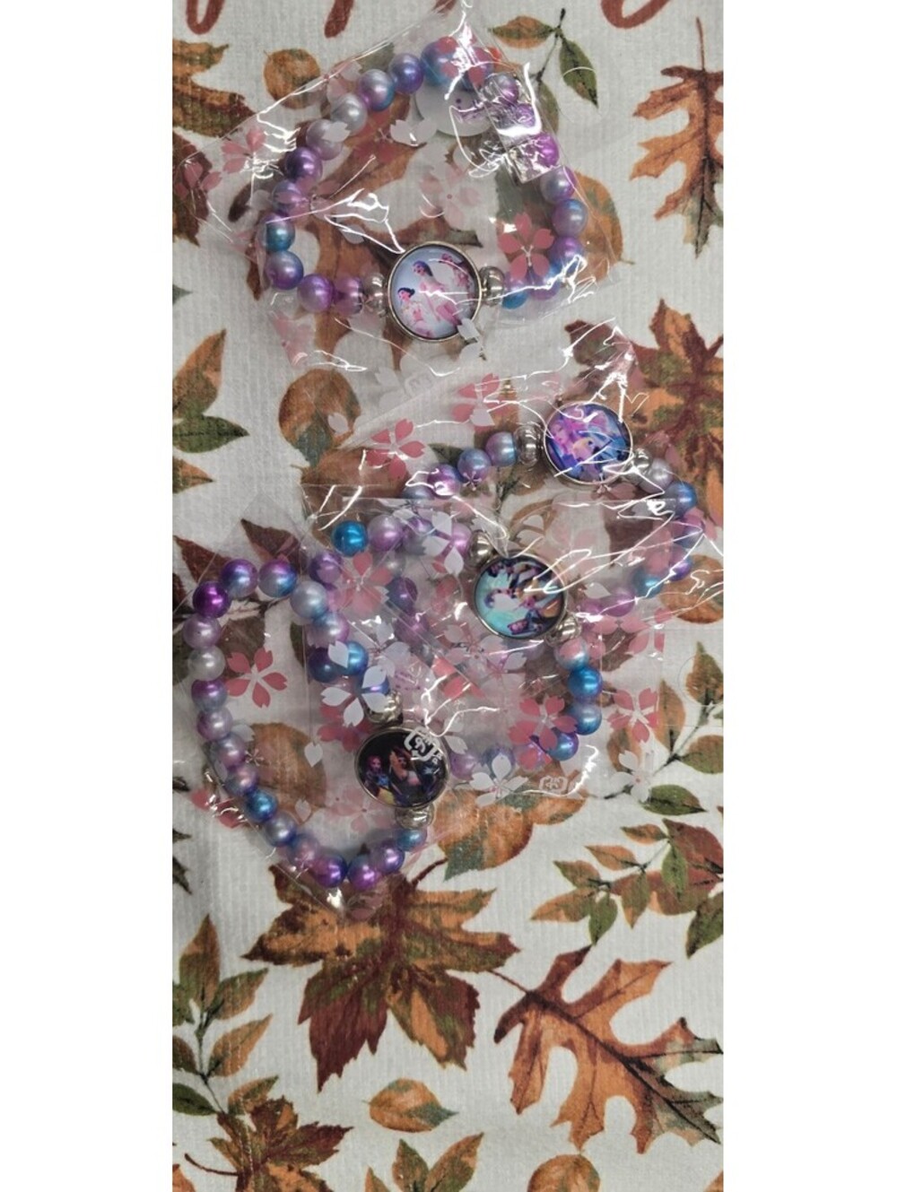 KPop Demon Hunters Beaded Bracelets Set of 4